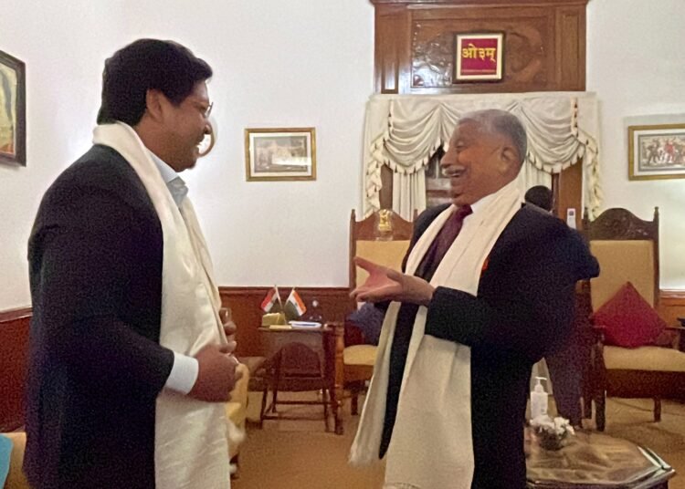 Conrad, Ao visit to Raj Bhavan spin speculations