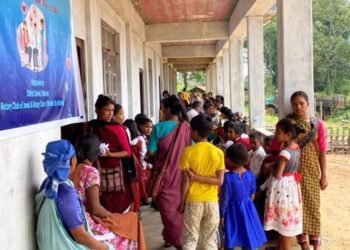 Free health camp held at Mukroh village
