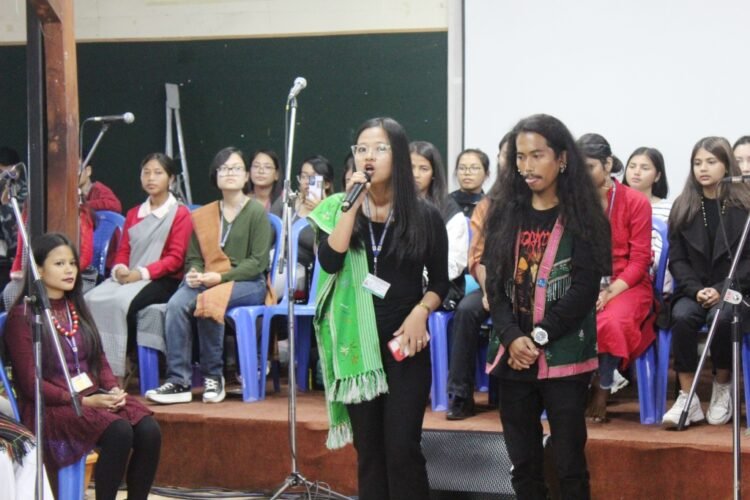 MLCU students organise performance on Sustainable Devp Goals