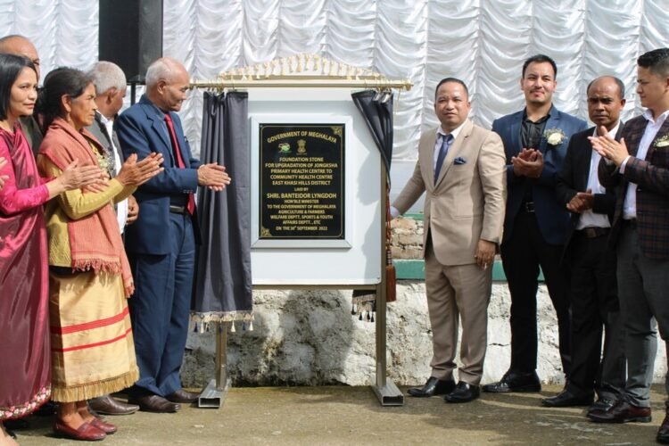 Jongksha CHC foundation stone laid