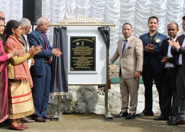 Jongksha CHC foundation stone laid