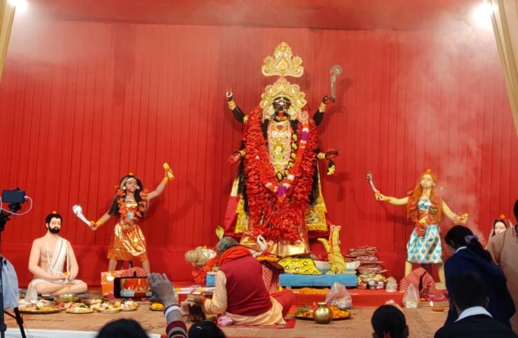Kali Puja celebrated in Laban