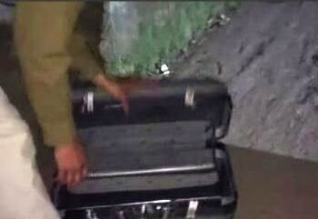 Abandoned empty suitcase triggers bomb scare in city