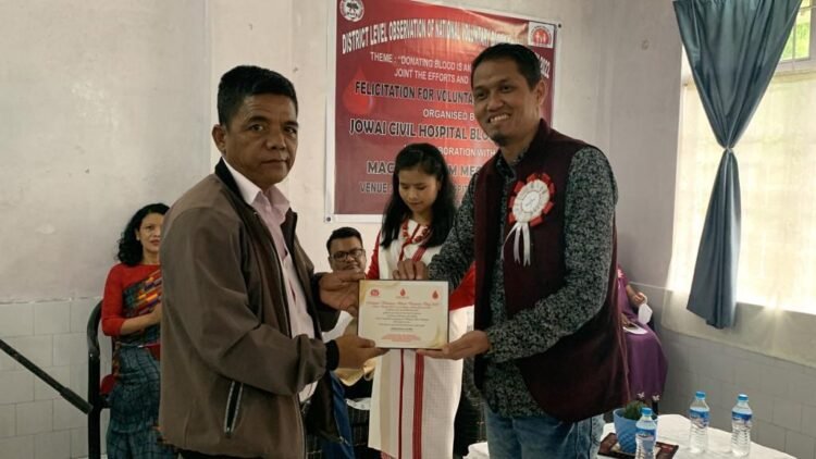 LIFESAVERS: Blood donation figures rise in Jowai