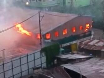 84 stalls gutted in Laitumkhrah market fire