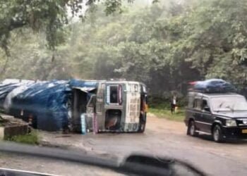 Cyclone Sitrang dumps rains in Meghalaya