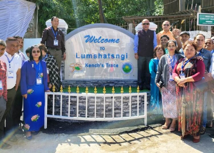 4 welcome arches inaugurated in Lumshatsngi-Kench’s Trace