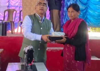 80 households receive sewing machines in West Shillong