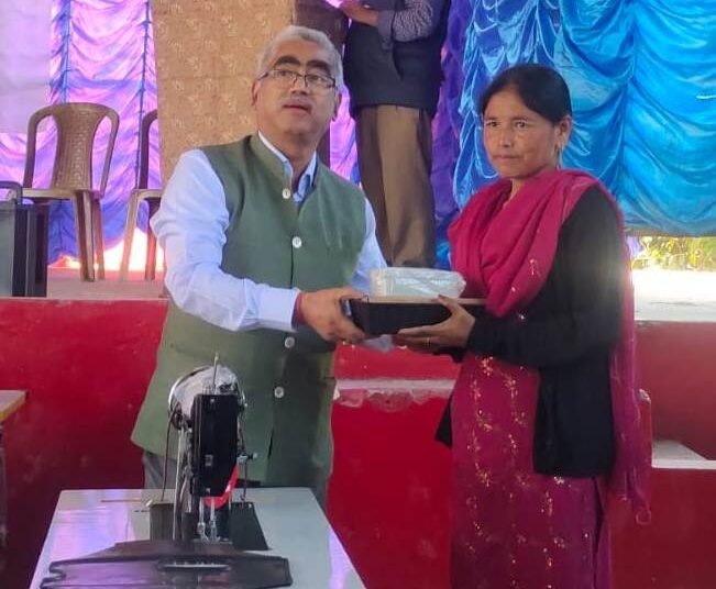 80 households receive sewing machines in West Shillong