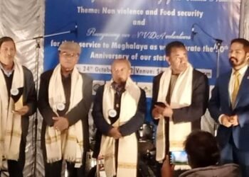 Hill State Movement volunteers felicitated