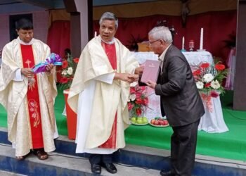 Fourth edition of Khasi Bible released for Jowai Diocese