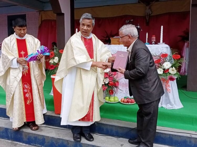 Fourth edition of Khasi Bible released for Jowai Diocese