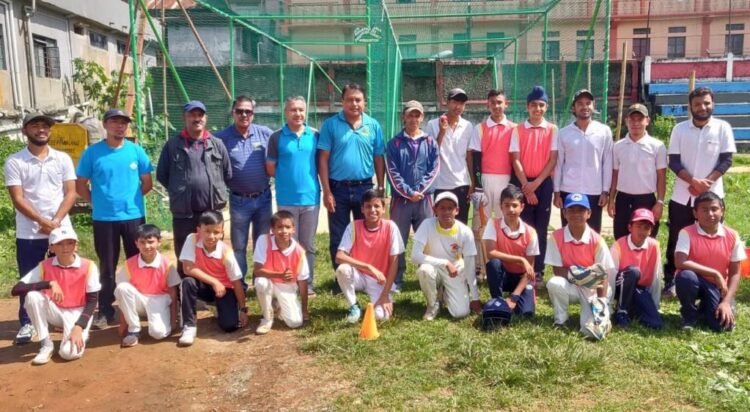 MCA inaugurates practice nets at St Anthony’s Higher Secondary School