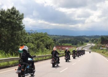 Army biker team reach Shillong
