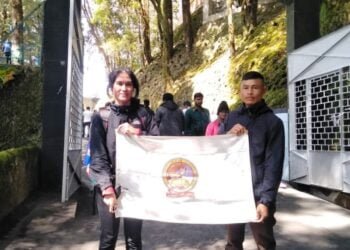 2 M’laya climbers undergoing advanced course in Darjeeling