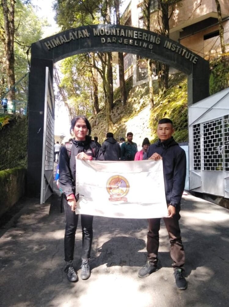 2 M’laya climbers undergoing advanced course in Darjeeling