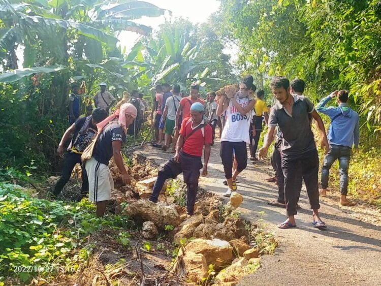 Villagers cry foul over PMGSY road works