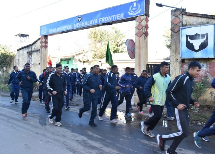 BSF Meghalaya celebrates National Unity Day