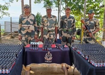 BSF seize 1000 bottles of cough syrup in WJH