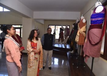 Guv’s wife visits NIFT
