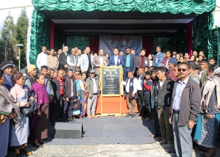 Base laid for construction of Mawkynrew block office