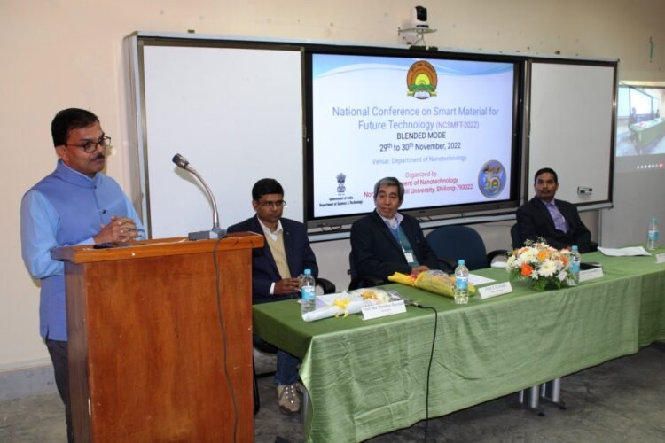 National conference on smart materials for future technology held in NEHU