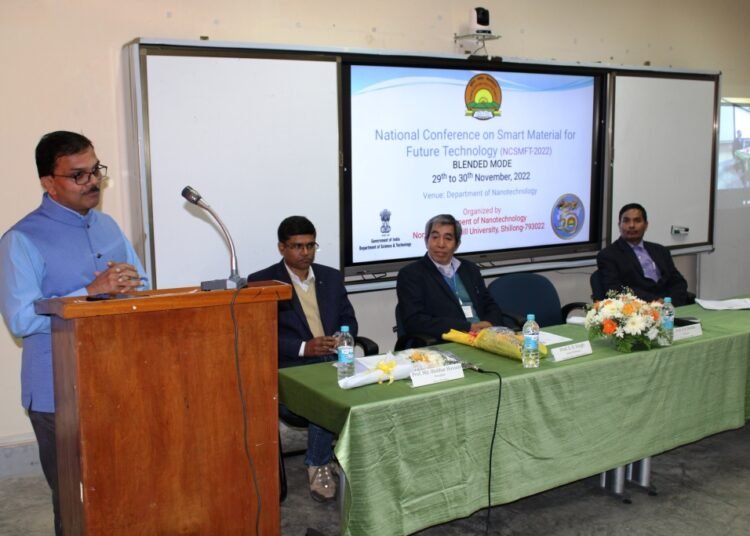 National conference on smart materials for future technology held in NEHU