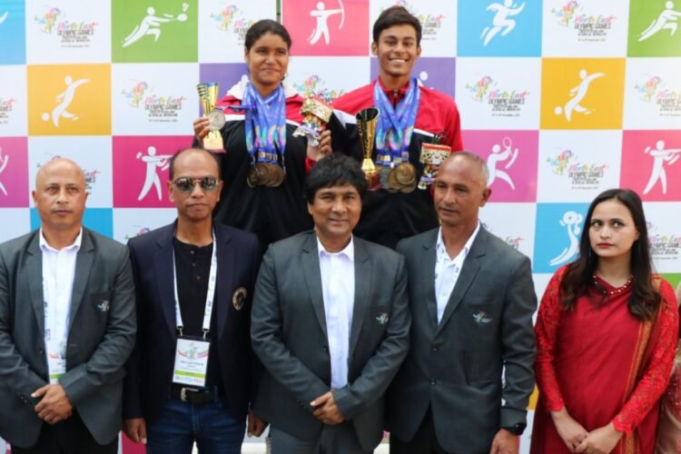 Dominant Assam end last day of swimming with 20 golds