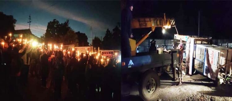 Petrol bombs hurled at cops; 7 injured in assaults as vigil turns violent