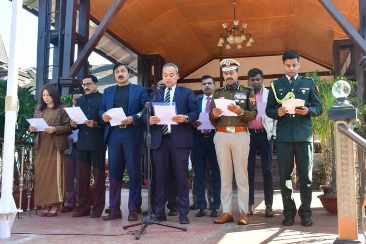 Constitution Day observed in Raj Bhavan