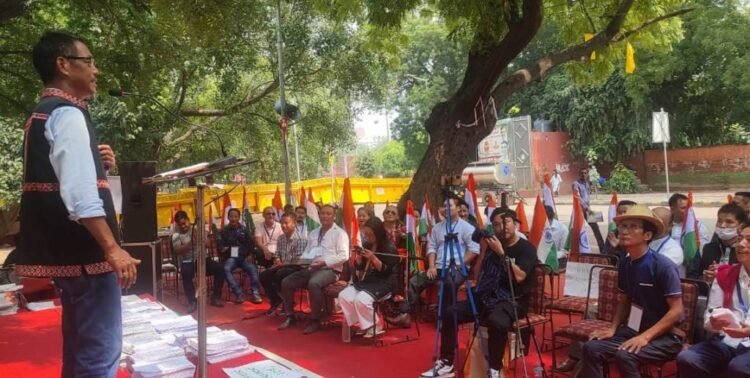 Arunachal team protesting in Delhi wants 5-minute audience with PM