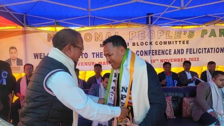 NPP declares Shemphang Lyngdoh as Mawhati candidate for 2023