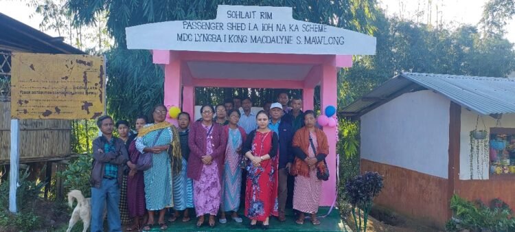 Passenger waiting shed inaugurated in Sohlaitrim