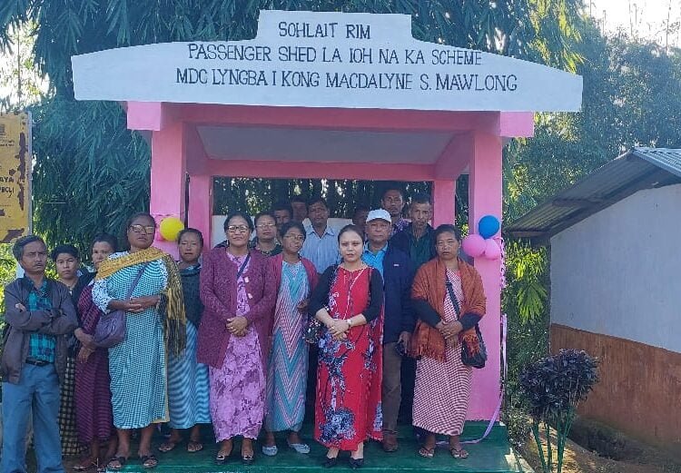 Passenger waiting shed inaugurated in Sohlaitrim