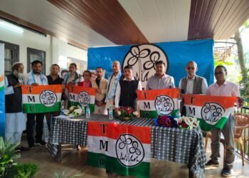 Three NPP leaders from plain belt switch over to Trinamool