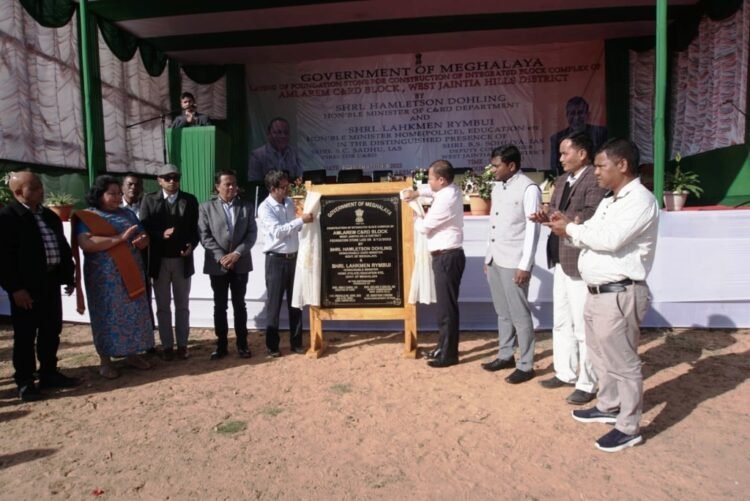 Foundation laid for Amlarem block complex