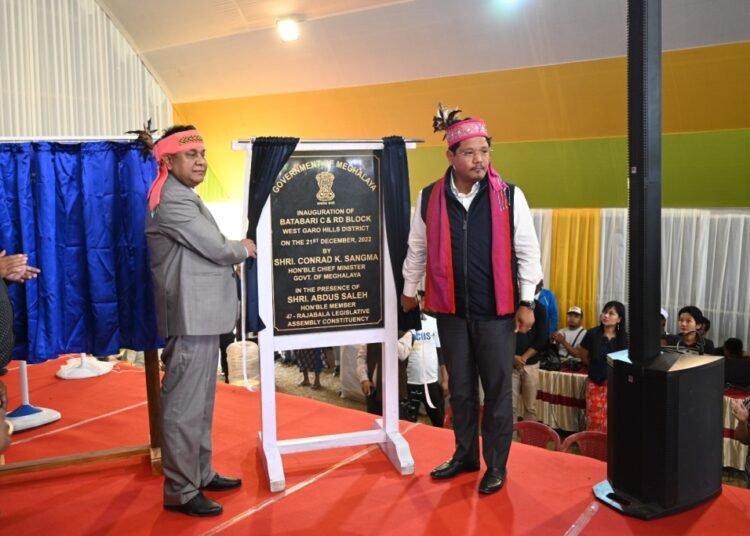 Batabari C&RD block inaugurated