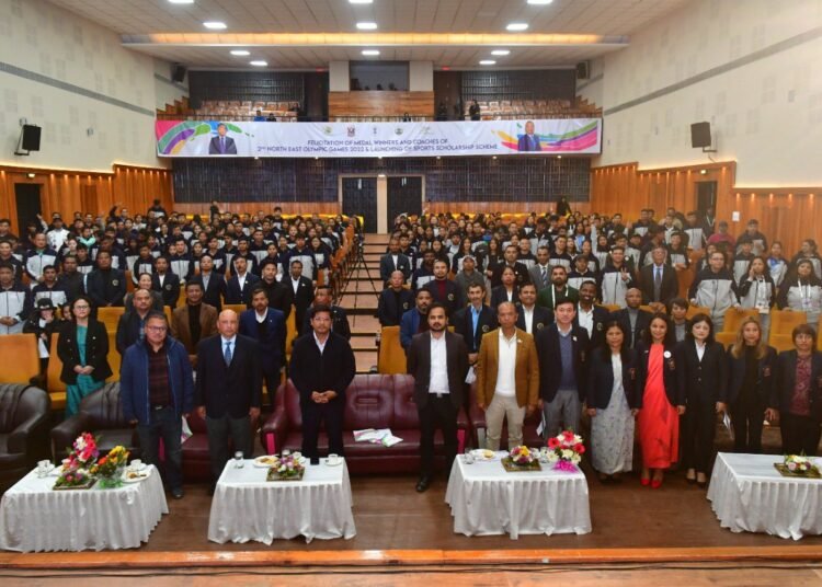 NE Olympics volunteers felicitated