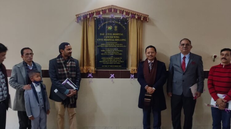 Shillong Civil Hospital’s cancer wing finally opens