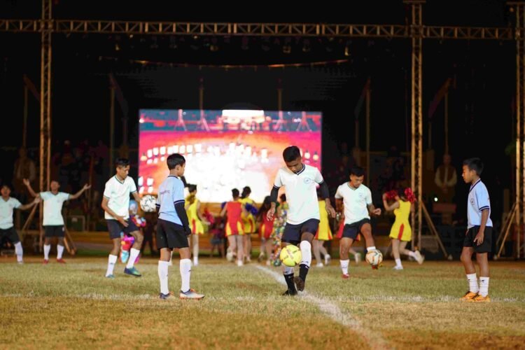 PA Sangma Sports Complex football ground inaugurated in Tura