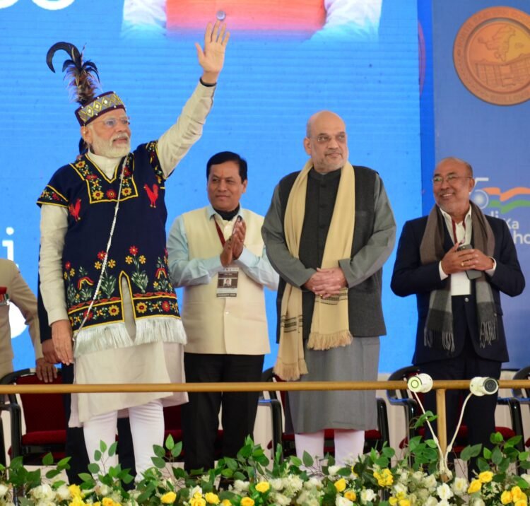 PM launches multiple projects for M’laya, NE