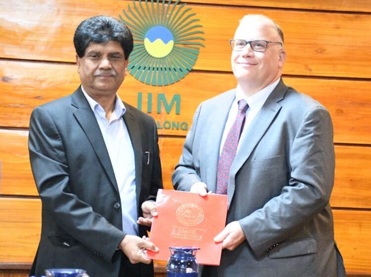IIM Shillong signs MoU with US university for exchange & research