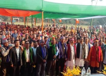 BJP welcomes 2000 joiners in Resubelpara
