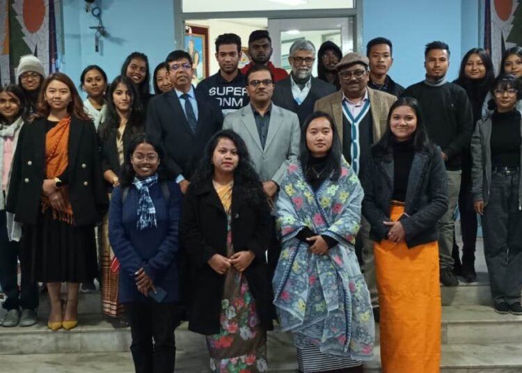 NEHU felicitates students selected for Japan visit
