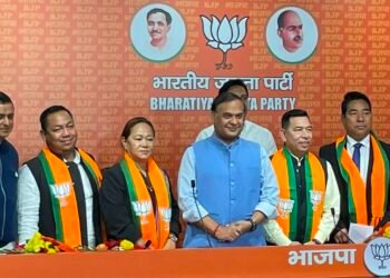 4 Meghalaya MLAs shift to BJP in Delhi