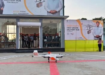North East’s first drone delivery station inaugurated in Meghalaya