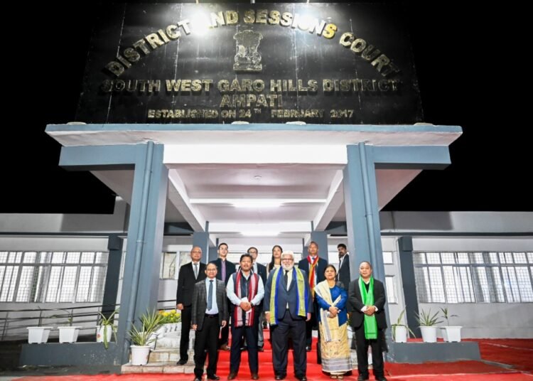 New district and session court complex inaugurated in Ampati