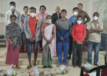 TB patients receive food baskets in Patharkhmah