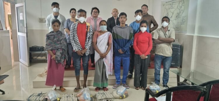 TB patients receive food baskets in Patharkhmah