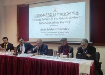 Former diplomat delivers foreign policy lecture at NEHU